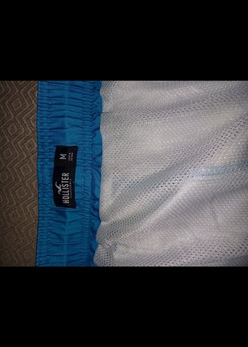 Erkek Mavi Tie-Dye Mini Şort - Görsel 3