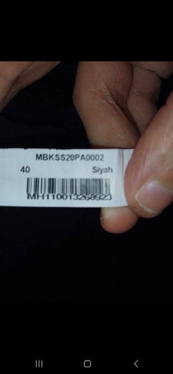 siyah plaj pantolon - Görsel 5