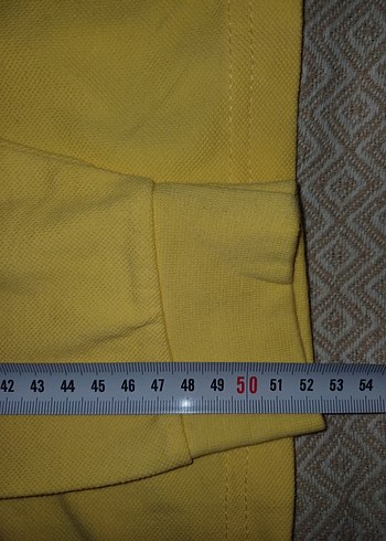 Çocuk Sarı Uzun Kollu Polo Tişört - Görsel 7