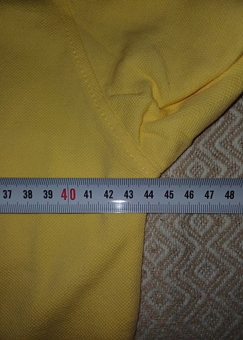 Çocuk Sarı Uzun Kollu Polo Tişört - Görsel 5