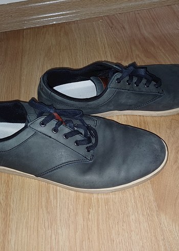 Gri Lacoste Erkek Ayakkabı Bağcıkları - Görsel 3