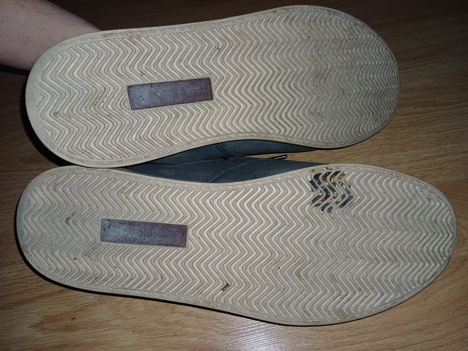 Gri Lacoste Erkek Ayakkabı Bağcıkları - Görsel 4