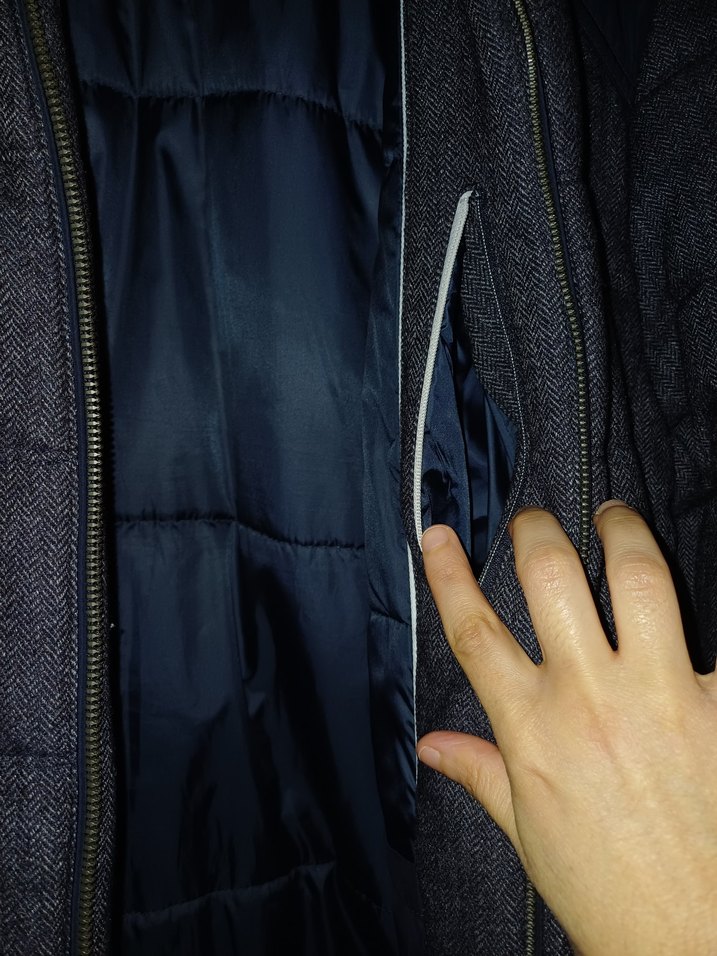 Gri Denim Erkek mont - Görsel 5