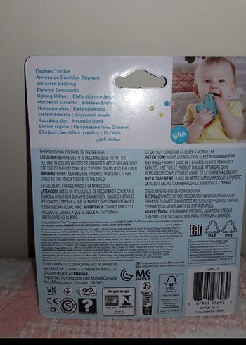 Beden Renk Fisher-Price Turuncu Kelebek Diş Kaşıyıcı 0+ Ay