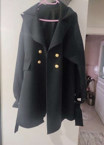 Siyah oversize ceket 