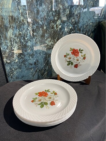 Beden Vintage 6 adet pasta tabağı