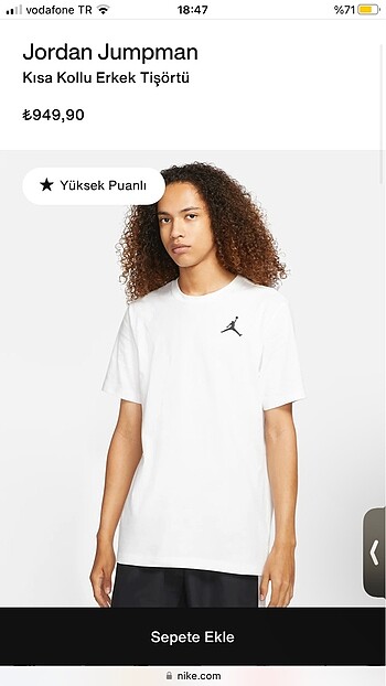 Nike jordan tişört