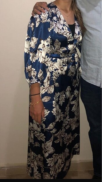 Zara Saten elbise