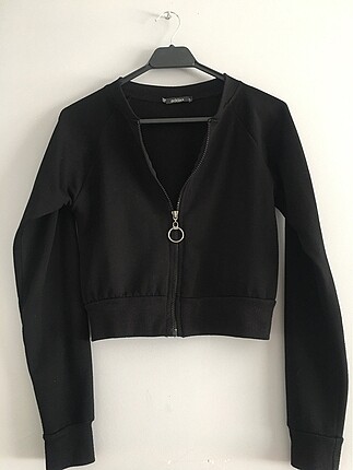 Crop hırka