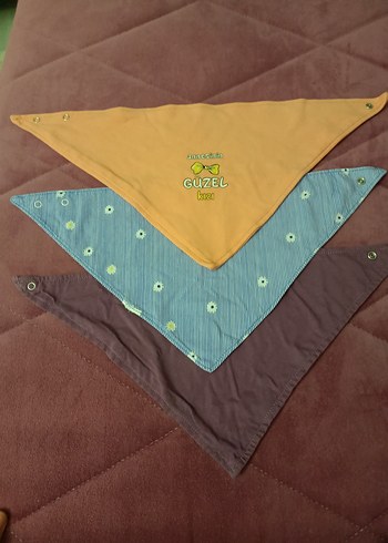 Renkli Nakışlı Bebek Önlüğü - Görsel 2