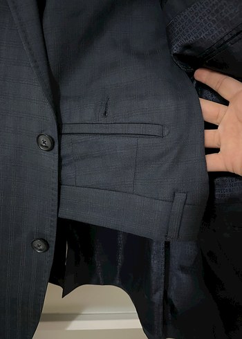 Klasik Siyah Erkek Takım Elbise Ceketi - Görsel 2