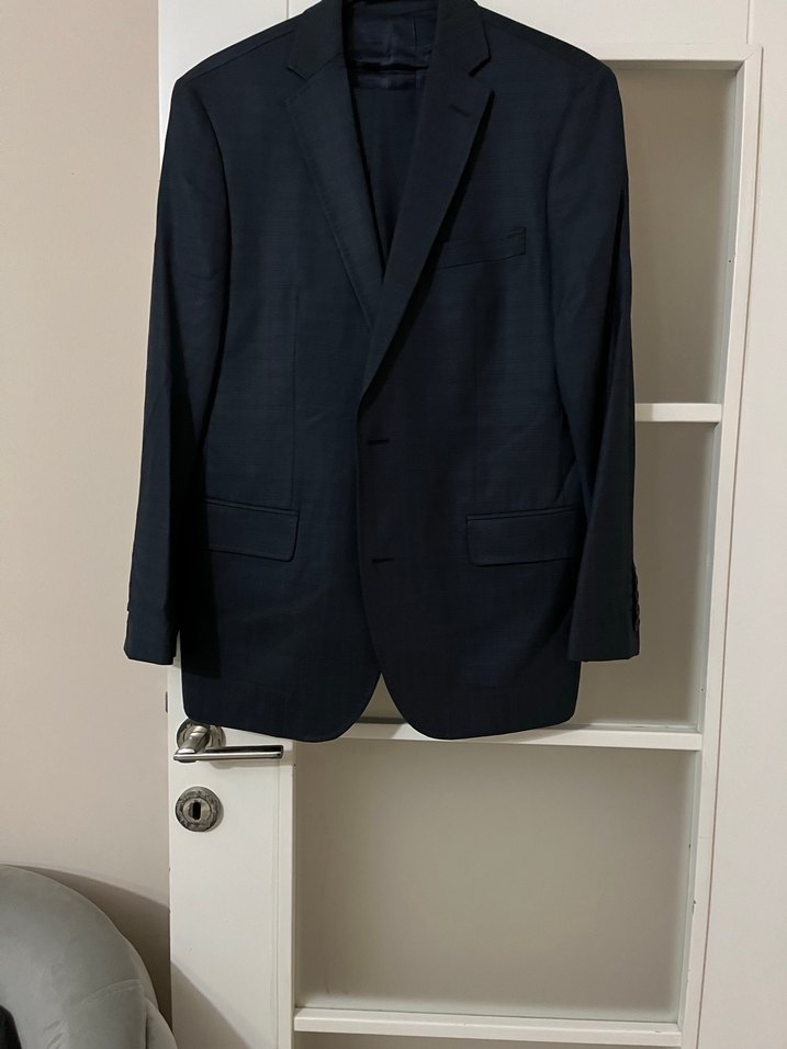 Klasik Siyah Erkek Takım Elbise Ceketi - Görsel 4