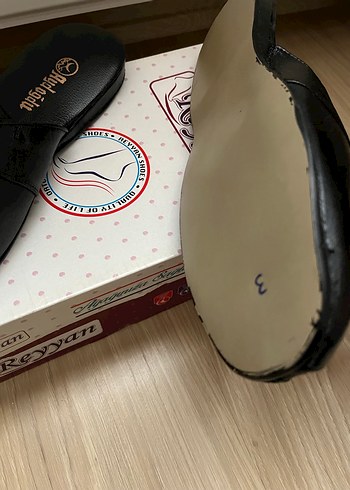 Siyah Tokalı Erkek Ev Terliği - Görsel 4