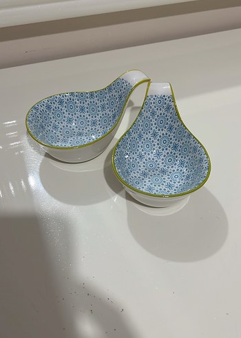 Siyah Kareli Beyaz Fincan ve Tabak - Görsel 3