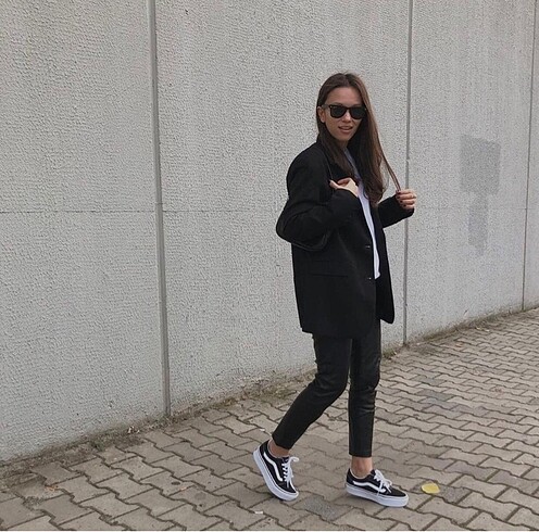 Siyah Blazer Ceket