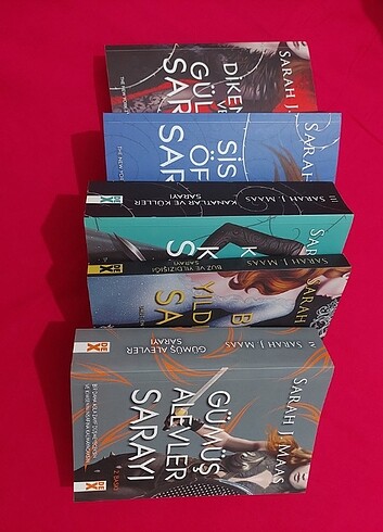 Dikenler ve güller sarayı set / sarah j maas