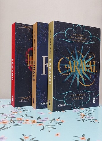 Caraval Serisi / Caraval / Legend / Finale Dex yayınları / Steph