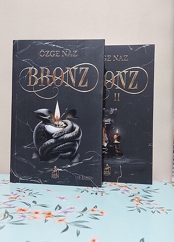 Bronz 1 ve Bronz 2 Ren kitap Ciltsiz set Özge Naz