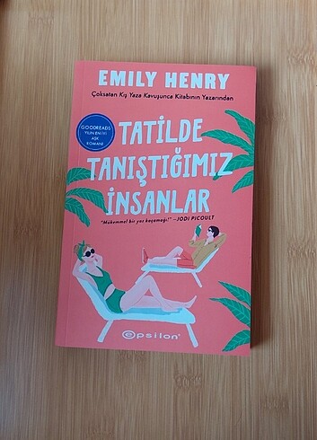 Tatilde tanıştığımız insanlar Emily Henry Epsilon yayınları 