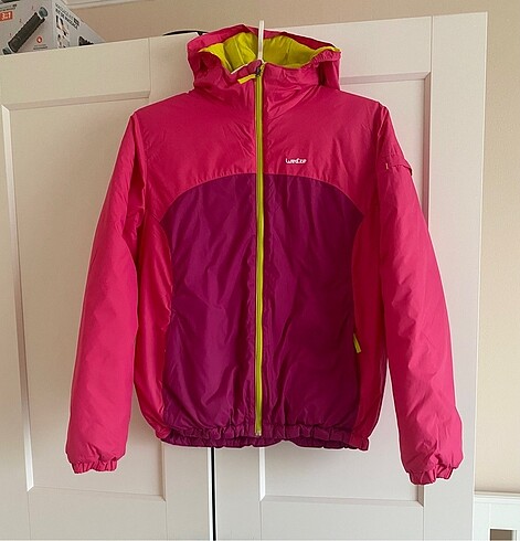 Decathlon Wedze pembe kışlık mont