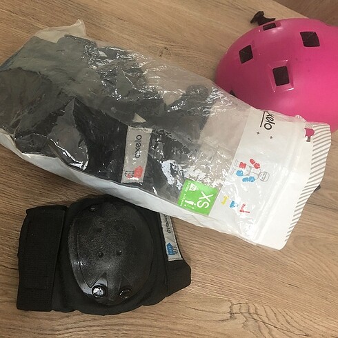 Diğer Oxelo Scooter paten kaykay desteği ile Kask