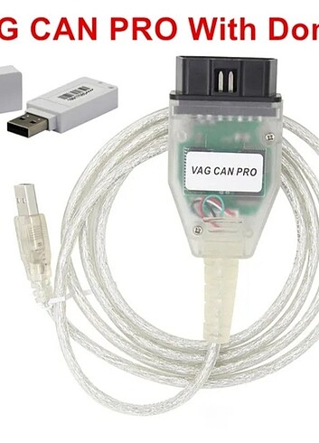 2024 VAG CAN PRO V5.5.1 FTDI FT245RL ÇİP İLE DONGLE İLE VCP