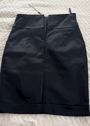 Kadın Siyah Midi Kalem Etek - Görsel 5