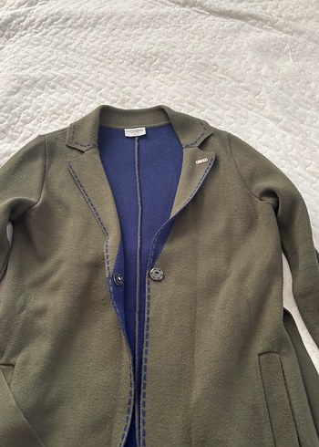 Kuşaklı Uzun Kadın Kaban Uspa marka - Görsel 2