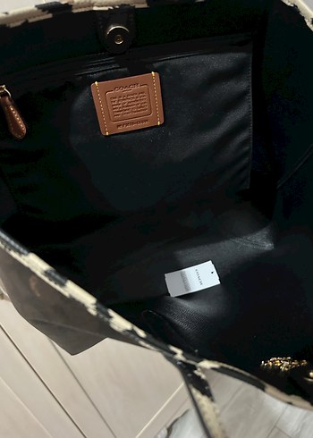 Kahverengi  Desenli Deri Kadın Çanta - Görsel 8