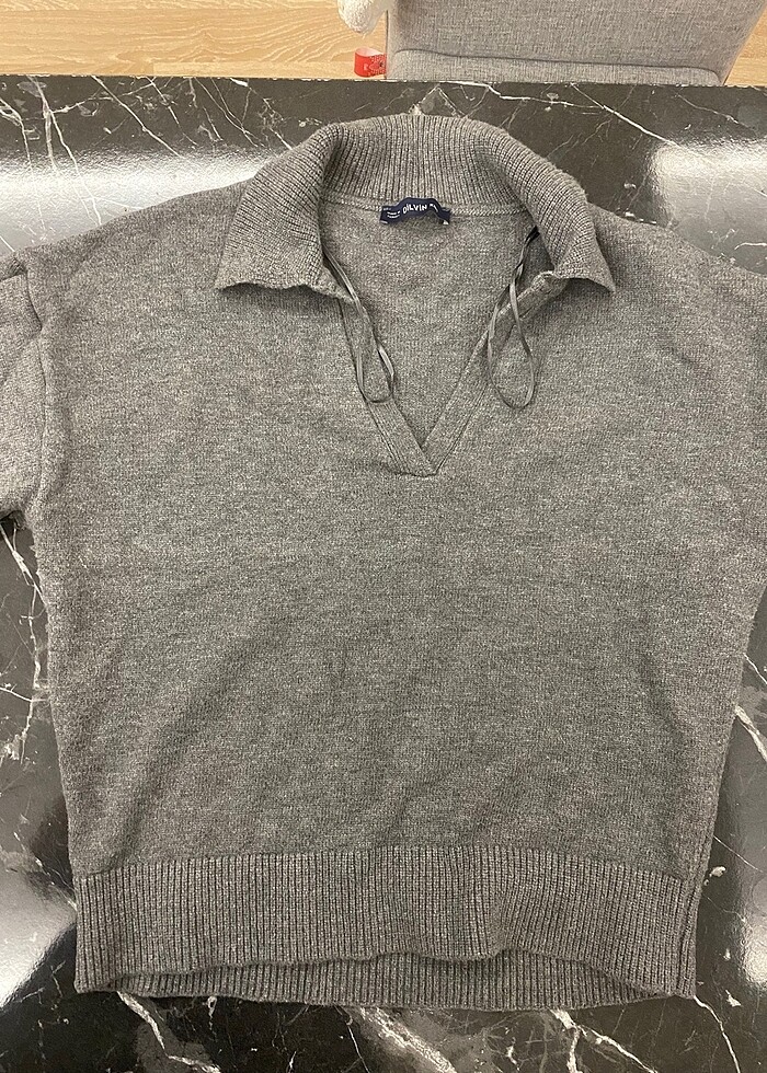 Dilvin kadın kazak - Görsel 2