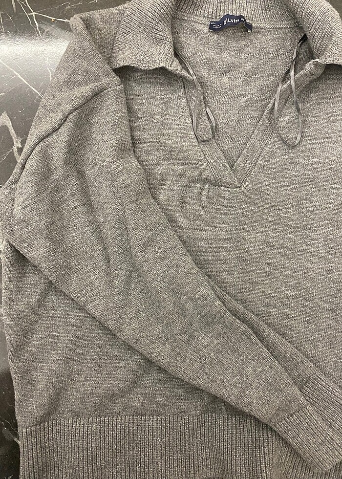 Dilvin kadın kazak - Görsel 3