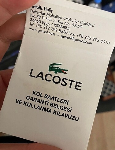 Lacoste kadın saat - Görsel 5