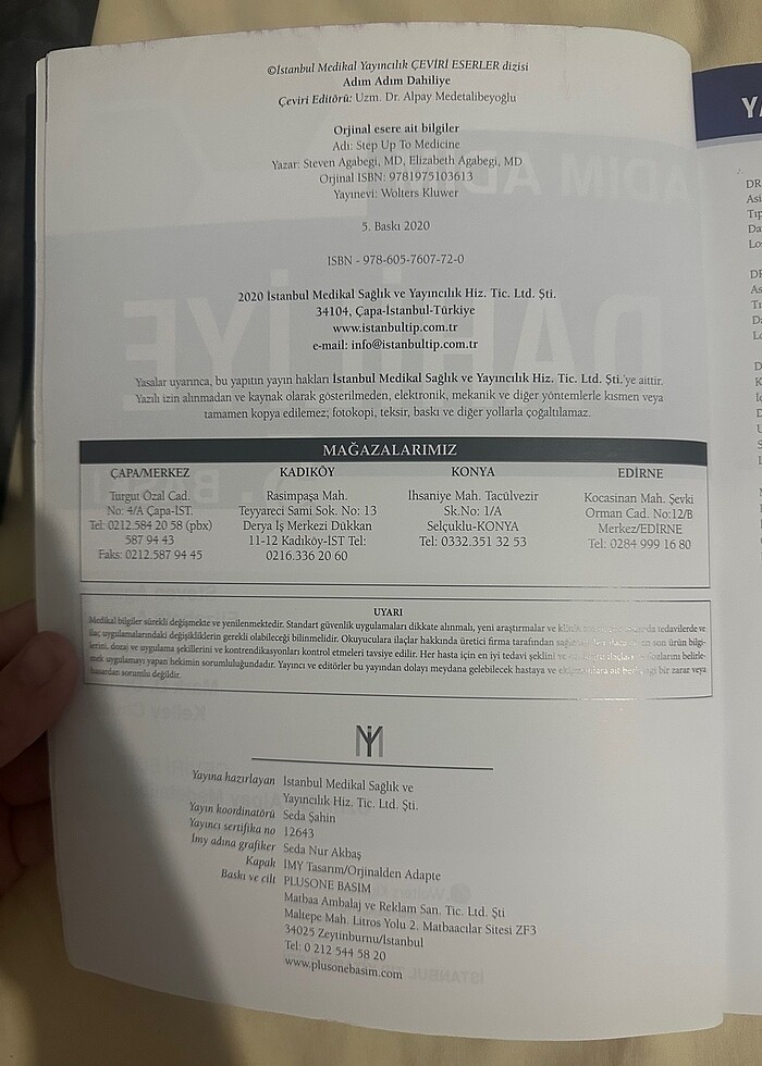 Adım adım dahiliye 5.baskı - Görsel 2