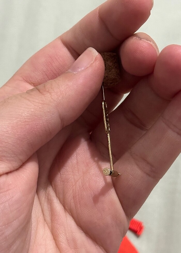 14 ayar altın piercing - Görsel 2