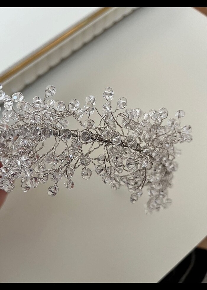 Gelin nişan taç - Görsel 2