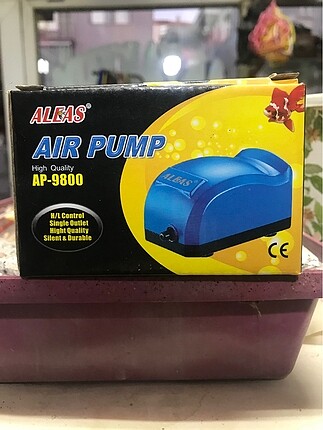 aleas airpump akvaryum hava motoru