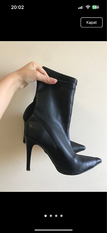 Stiletto topuklu bot