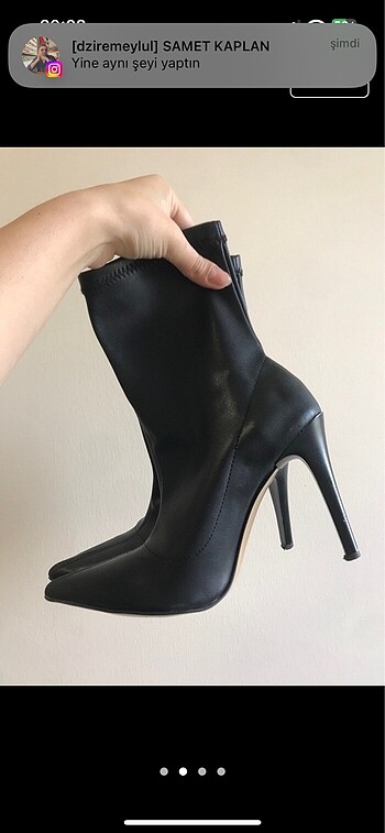Zara Stiletto topuklu bot