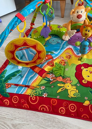 Beden Renk Renkli Bebek Oyun Halısı ve Aktivite Merkezi