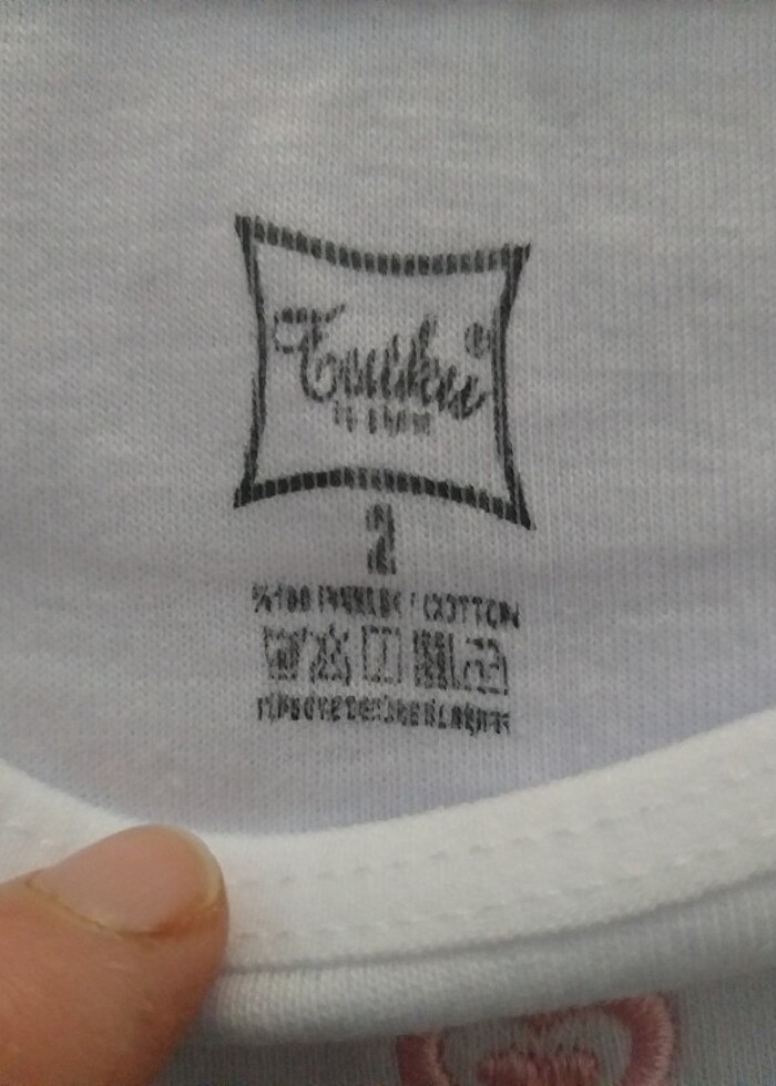 Tutku Kız Çocuk İp askı atlet(3 adet) - Görsel 2