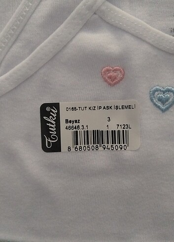 Tutku Kız Çocuk Atlet ( 1 adet) - Görsel 2