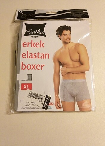 Tutku Erkek Elastan Boxer(3 adet)