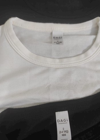 Çocuk İçlik - Beyaz Renk - Görsel 3