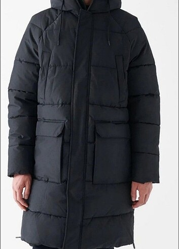 Mavi jeans erkek uzun mont #erkekmont