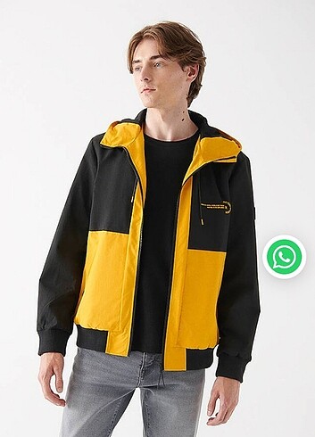 Mavi jeans erkek yağmurluk mont #erkekyagmurluk