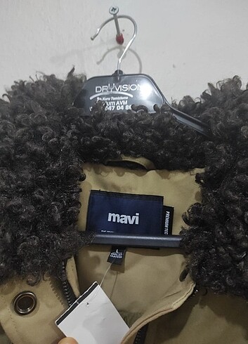 Mavi jeans kadın uzun parka #uzunparka - Görsel 6