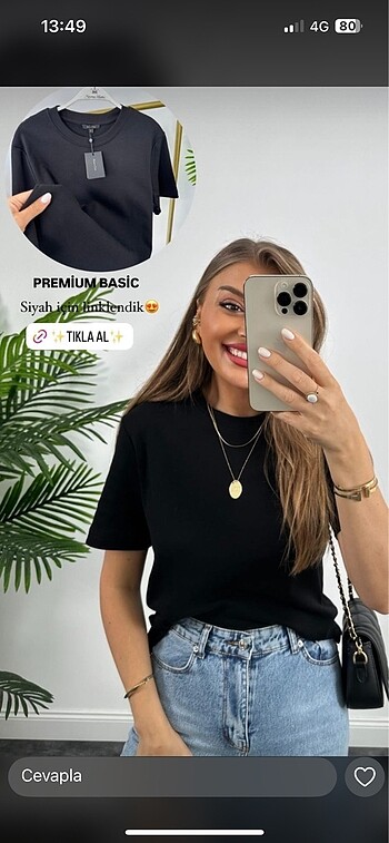 m Beden MASSİMO DUTTI BASIC TİŞÖRT