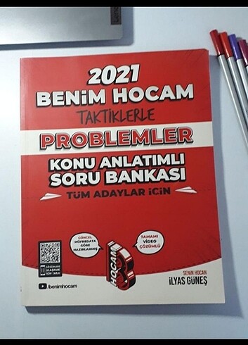 Benim hocam taktiklerle problemler konu anlatımlı soru bankası 