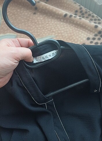 xl Beden siyah Renk Kusursuz kaliteli gömlek tunik