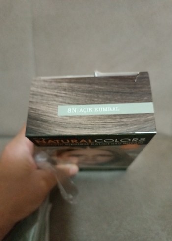 Natural Colors Organik İçerikli Kalıcı Saç Boyası 8N Açık Kumral - Görsel 3